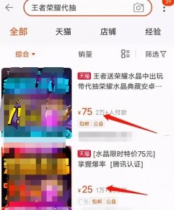 稳赚不赔的游戏抽奖项目，三百抽出价值几千道具，你上你也行插图