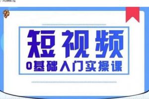 2021短视频0基础入门实操课，新手必学，快速帮助你从小白变成高手